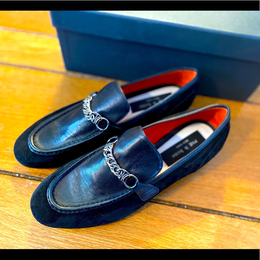 NWT Brand New Rag & Bone Black Loafer